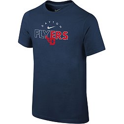 Nike Youth Dayton Flyers Blue Core Cotton Logo T-Shirt