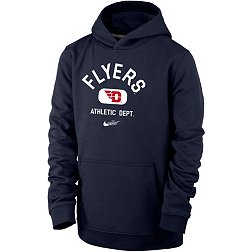 Nike Youth Dayton Flyers Blue Club Fleece Mascot Name Pullover Hoodie