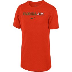 Nike Youth Florida A&M Rattlers Orange Dri-FIT Legend Football Team Issue T-Shirt