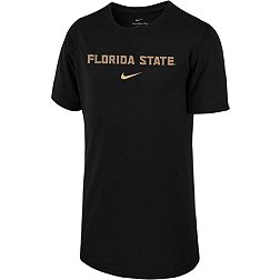 Nike Youth Florida State Seminoles Black Dri-FIT Legend Football Team Issue T-Shirt