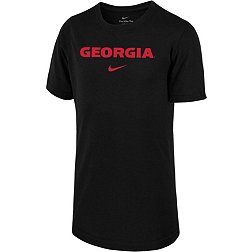 Nike Youth Georgia Bulldogs Black Dri-FIT Legend Football Team Issue T-Shirt