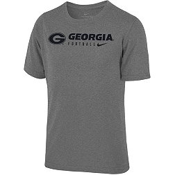 Nike Youth Georgia Bulldogs Grey Legend Football T-Shirt