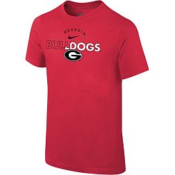 Nike Youth Georgia Bulldogs Red Core Cotton Logo T-Shirt