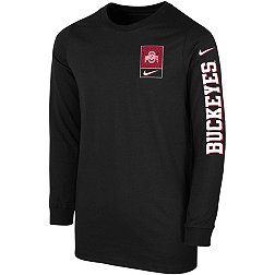 Nike Youth Ohio State Buckeyes Black Core Long Sleeve Shirt