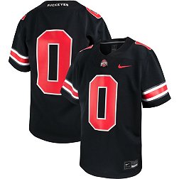 Ohio State Buckeyes Nike #3 Miyan Williams Student Athlete Scarlet Football Jersey / Large