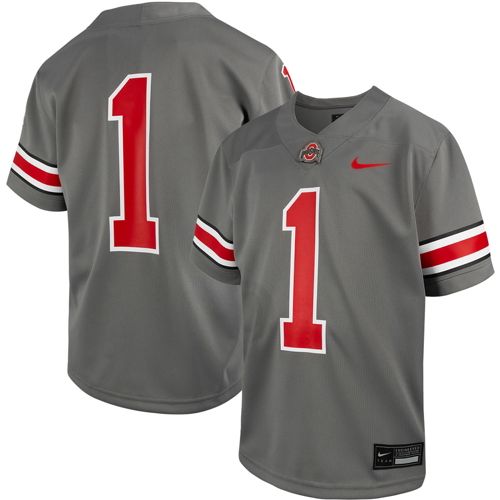 Nike Youth Ohio State Buckeyes #1 Grey Replica Football