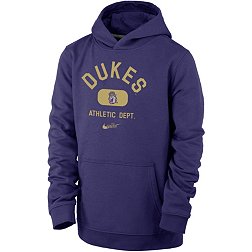 Nike Youth James Madison Dukes Purple Club Fleece Mascot Name Pullover Hoodie