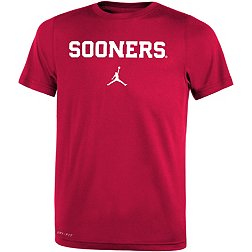 Nike Little Kids' Oklahoma Sooners Crimson Legend Short Sleeve Shirt