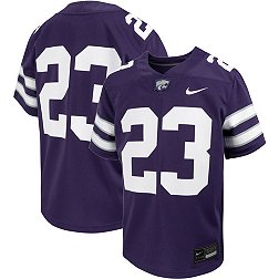 Nike Little Kids' Kansas State Wildcats #23 Purple Replica Football Jersey