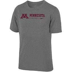 Nike Youth Minnesota Golden Gophers Grey Legend Football T-Shirt