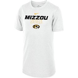 Nike Youth Missouri Tigers White 2023 March Madness Basketball Mizzou Sole Bench T-Shirt