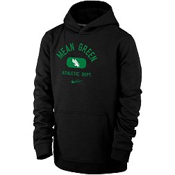 Nike Youth North Texas Mean Green Black Club Fleece Mascot Name Pullover Hoodie