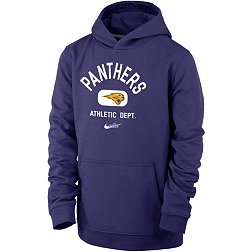 Nike Youth Northern Iowa Panthers  Purple Club Fleece Mascot Name Pullover Hoodie