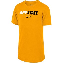 Nike Youth Appalachian State Mountaineers Gold Dri-FIT Legend Football Team Issue T-Shirt