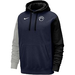 Nike Youth Penn State Nittany Lions Colorblock Blue Club Fleece College Pullover Hoodie