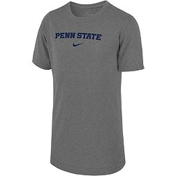 Nike Youth Penn State Nittany Lions Grey Dri-FIT Legend Football Team Issue T-Shirt