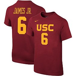 Nike Youth USC Trojans #6 Cardinal Bronny James Jr. Replica Jersey T-Shirt
