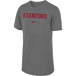 Nike Youth Stanford Cardinal Grey Dri-FIT Legend Football Team Issue T-Shirt