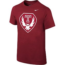 Nike Kids' Temple Owls  Cherry Core Cotton T-Shirt