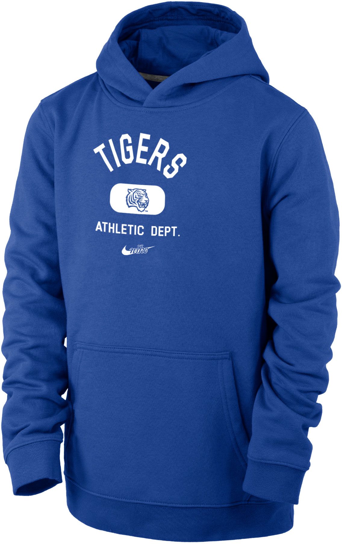 Nike Youth Tennessee State Tigers Royal Blue Club Fleece Mascot Name Pullover Hoodie