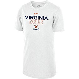 Nike Youth Virginia Cavaliers White 2023 March Madness Basketball Virginia Sole Bench T-Shirt