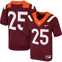 Nike Little Kids' Virginia Tech Hokies #25 Maroon Replica Football Jersey