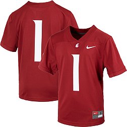 Nike Little Kids' Washington State Cougars #1 Crimson Replica Football Jersey
