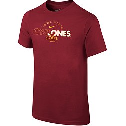 Nike Youth Iowa State Cyclones Cardinal Core Cotton Logo T-Shirt