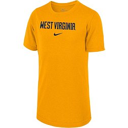 Nike Youth West Virginia Mountaineers Gold Dri-FIT Legend Football Team Issue T-Shirt