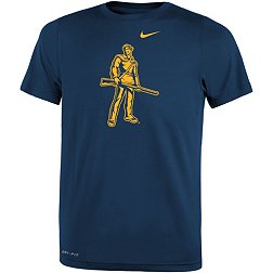 Nike Little Kids' West Virginia Mountaineers Blue Dri-FIT Legend Mascot T-Shirt