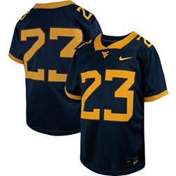 Nike Youth West Virginia Mountaineers #23 Blue Replica Football Jersey