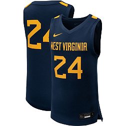 Nike Youth West Virginia Mountaineers #24 Blue Replica Basketball Jersey