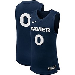 Nike Youth Xavier Musketeers #0 Blue Replica Basketball Jersey