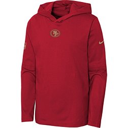 Nike Youth San Francisco 49ers Sideline Player Red Hoodie