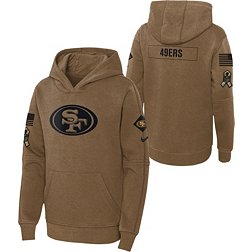 Nike Youth San Francisco 49ers 2023 Salute to Service Brown Hoodie