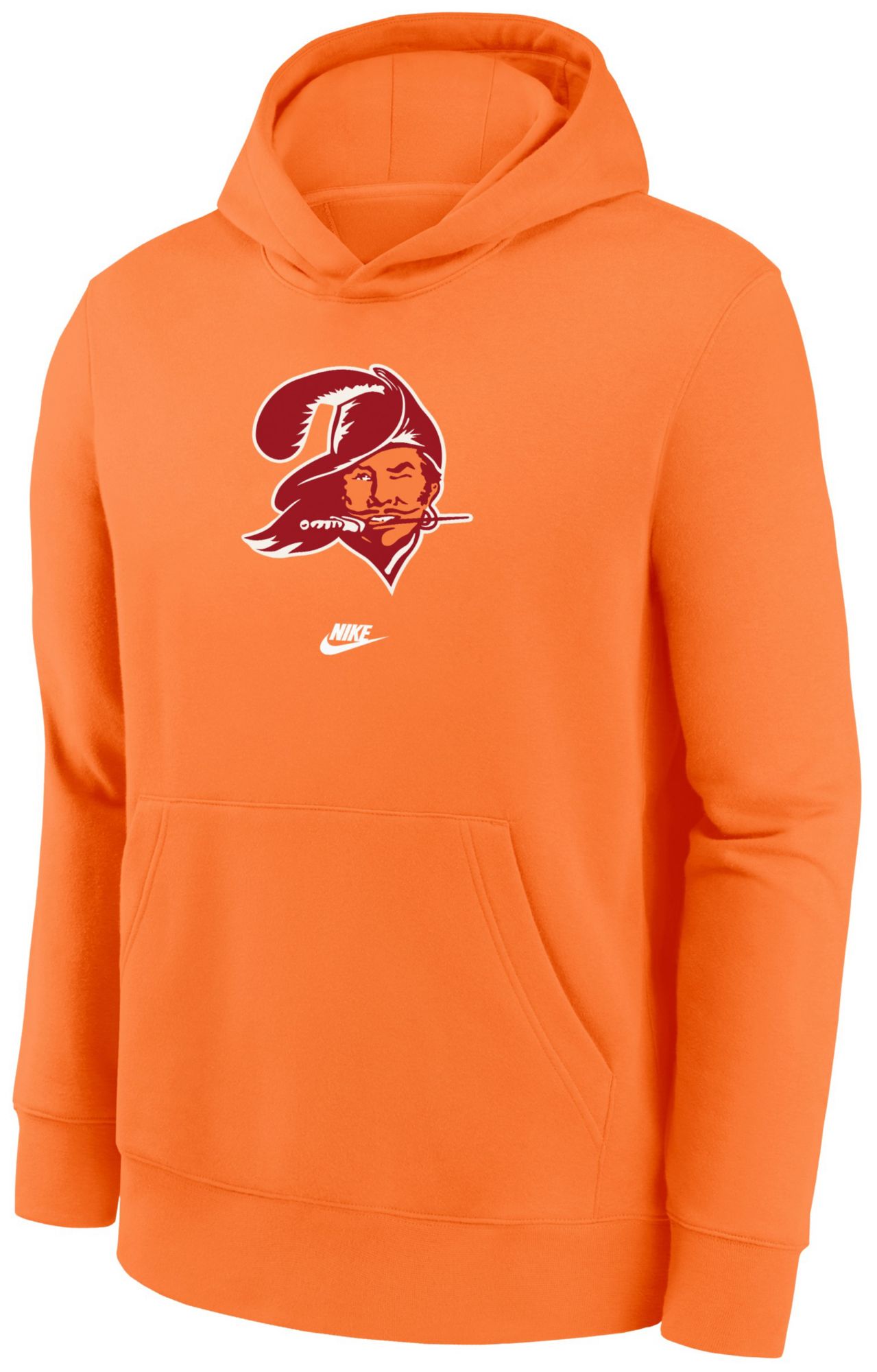 Nike Youth Tampa Bay Buccaneers Rewind Throwback Sport Orange Pullover Hoodie