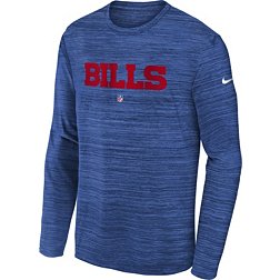 Nike Youth Buffalo Bills Sideline Velocity Royal Long Sleeve T-Shirt