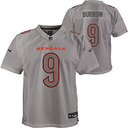 Joe Burrow #9 Cincinnati Bengals Vapor Black Stitched Jersey Size L