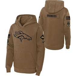 Nike Youth Denver Broncos 2023 Salute to Service Brown Hoodie