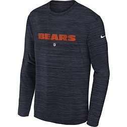 Nike Youth Chicago Bears Sideline Velocity Navy Long Sleeve T-Shirt