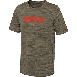 Nike Youth Cleveland Browns Sideline Velocity Brown T-Shirt