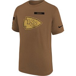 Nike Youth Kansas City Chiefs 2023 Salute to Service Brown T-Shirt
