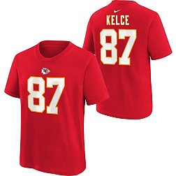 Nike Youth Kansas City Chiefs Travis Kelce #87 Red T-Shirt