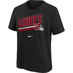 Nike Youth Kansas City Chiefs Team Helmet Black T-Shirt