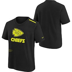 Nike Youth Kansas City Chiefs 2023 Volt Black T-Shirt