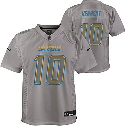 Justin Herbert Grey With Patch Cool Base Stitched Baseball Jersey -  clothing & accessories - by owner - apparel sale 