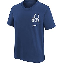 Nike Youth Indianapolis Colts Back Slogan Blue T-Shirt
