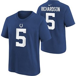 Nike Youth Indianapolis Colts Anthony Richardson #5 Blue T-Shirt