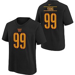 Nike Youth Washington Commanders Chase Young #99 Black T-Shirt