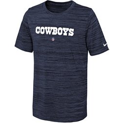Nike Youth Dallas Cowboys Velocity Navy T-Shirt